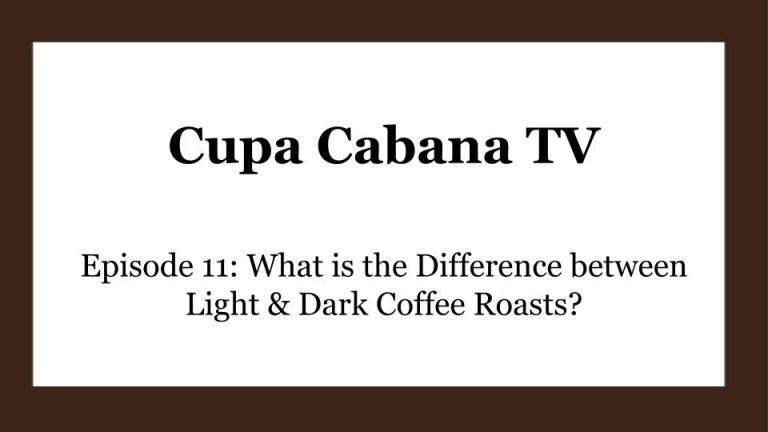 What is the Difference between Light and Dark Roasted Coffee?