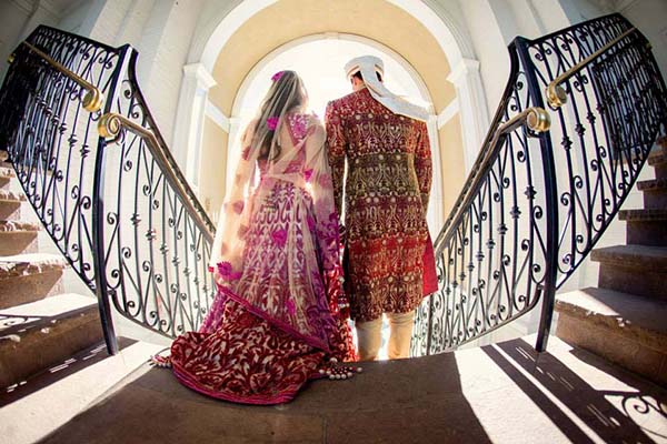 Indian Wedding Traditional Bride and Groom Wear