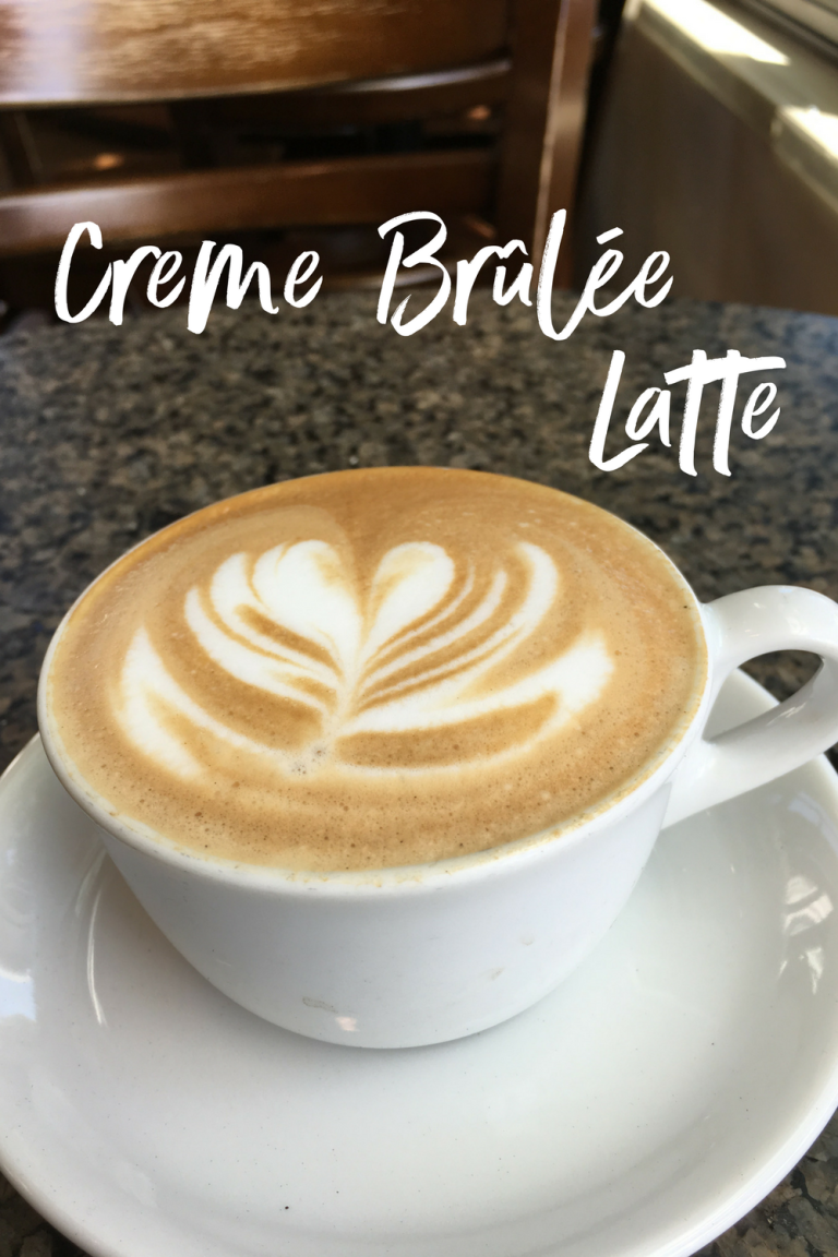 Embrace Winter with a Creme Brulee Latte