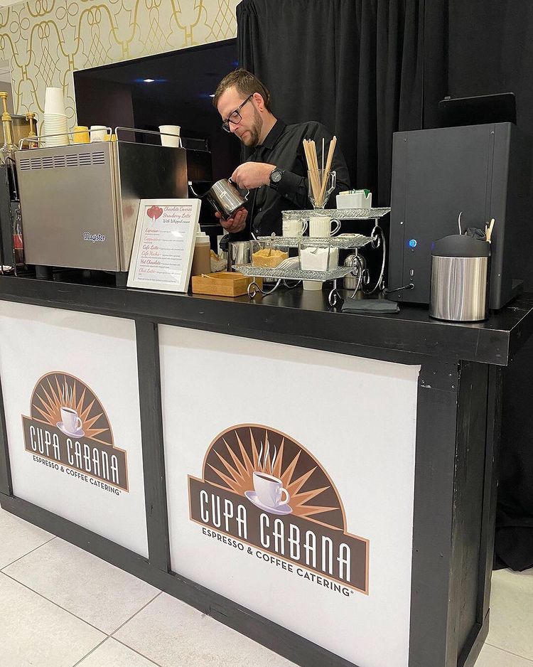 Warm Up Your Winter Wedding with a Mobile Espresso Bar